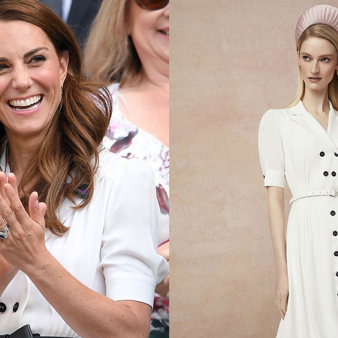 Loved Duchess Kate's Wimbledon white dress? You can finally buy it