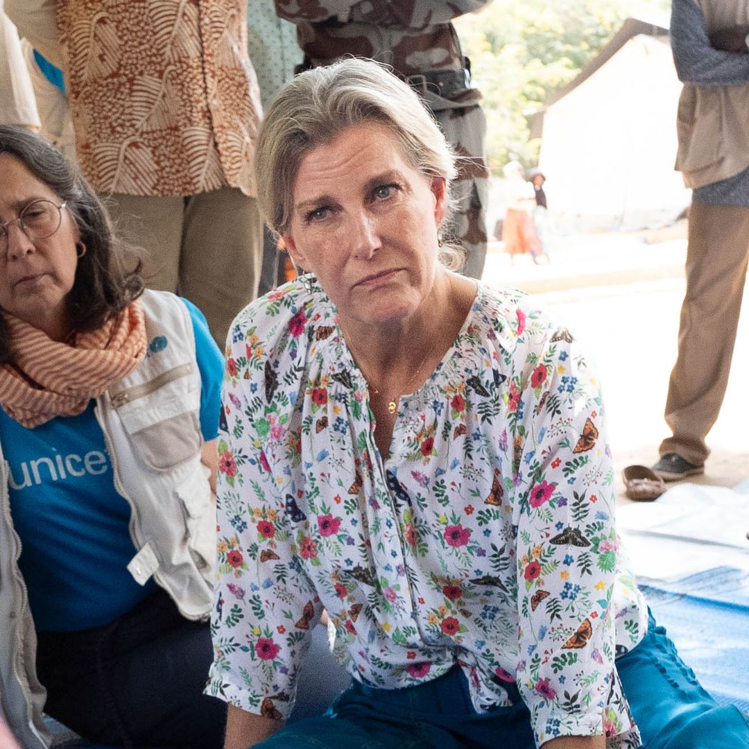 Duchess Sophie reduced to tears after meeting Sudanese refugees fleeing civil war