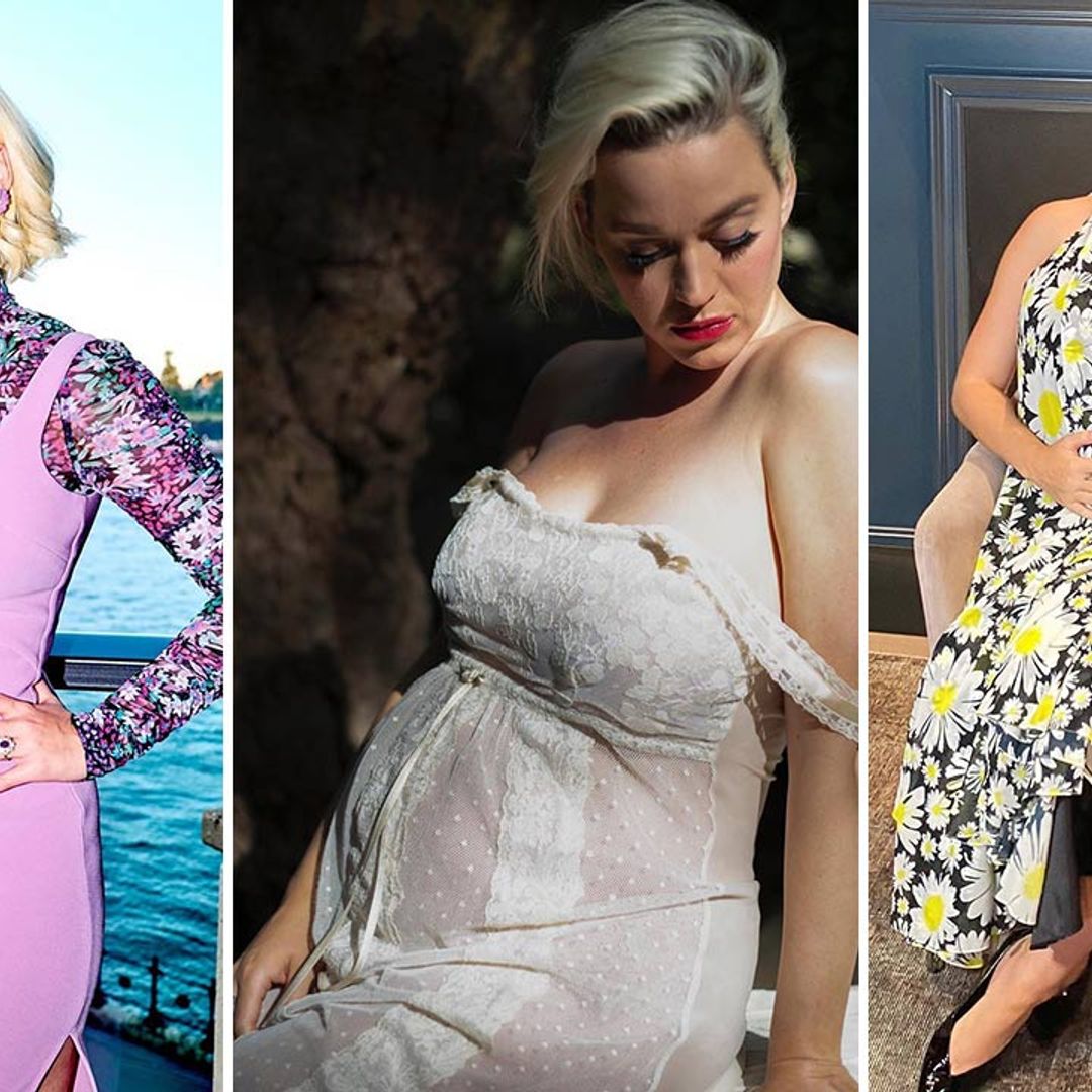 See how much Katy Perry's baby bump has grown since her big reveal