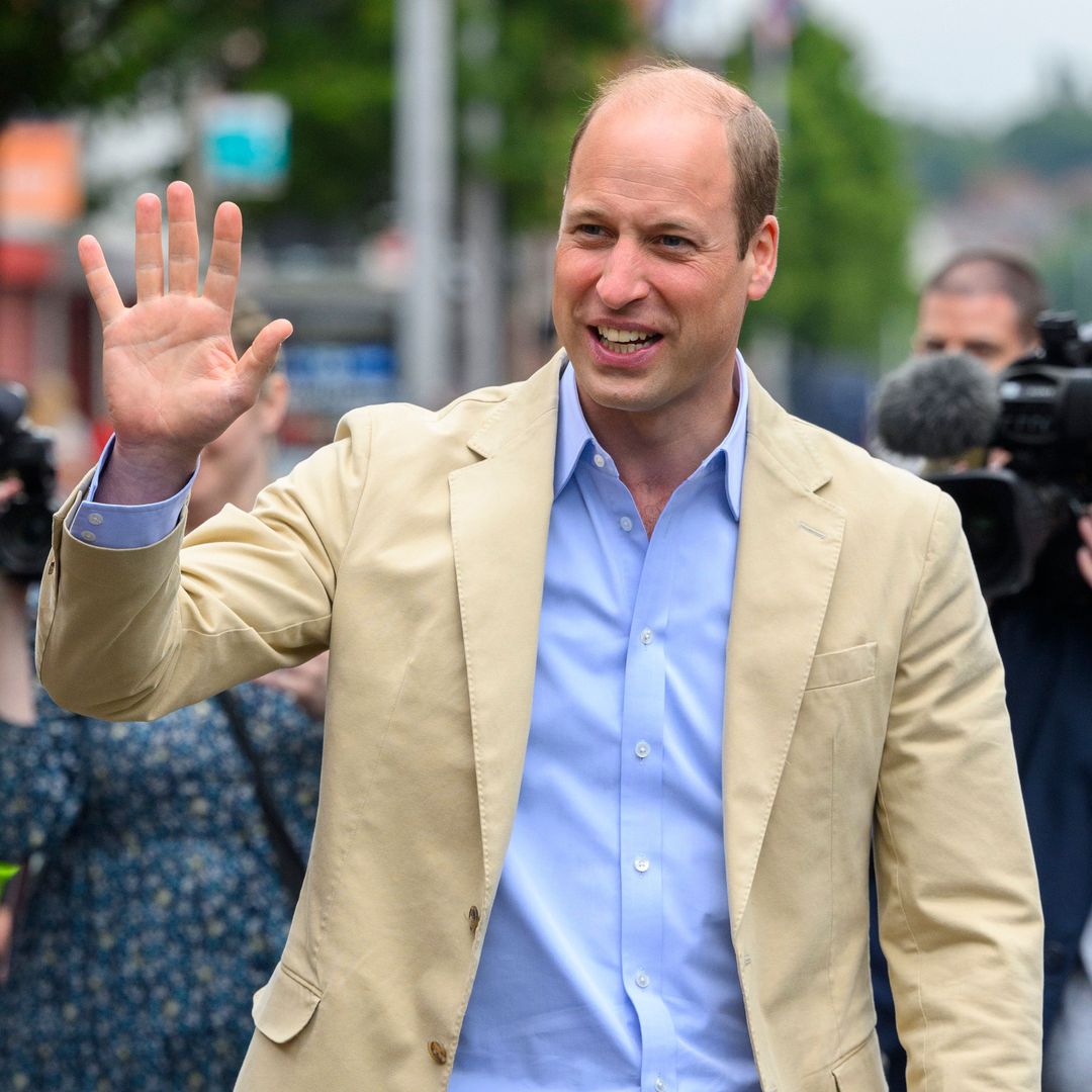 Prince William reacts to cheeky Prince Philip anecdote