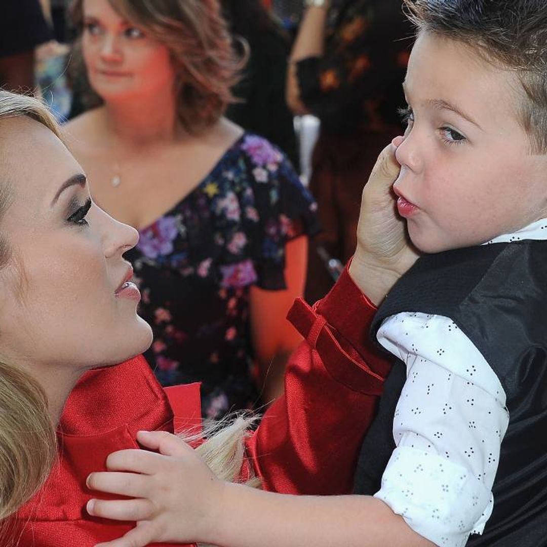 Carrie Underwood's sons are so excited as they dance to her music at her latest show