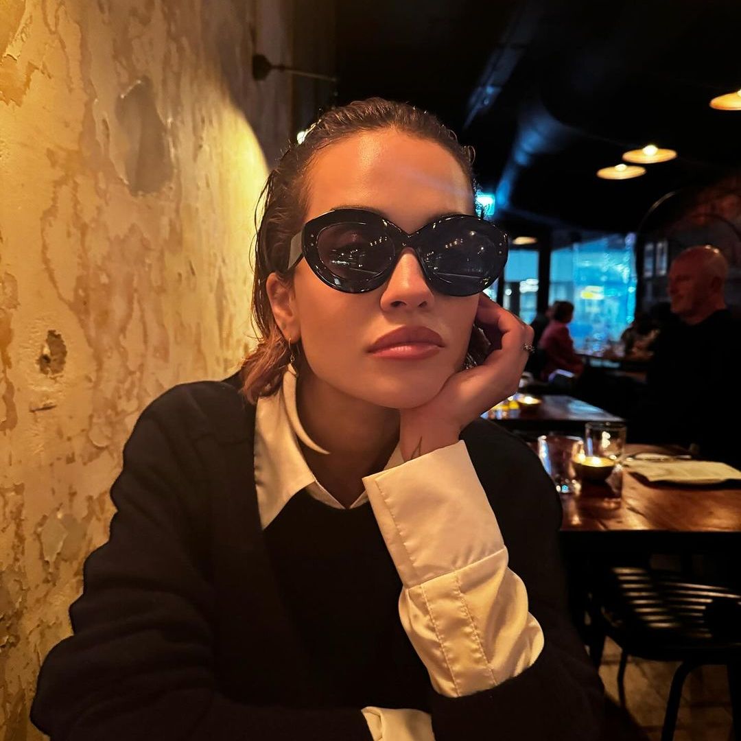 Rita Ora's easy slicked-back bob is going to be spring 2024's biggest hairstyle