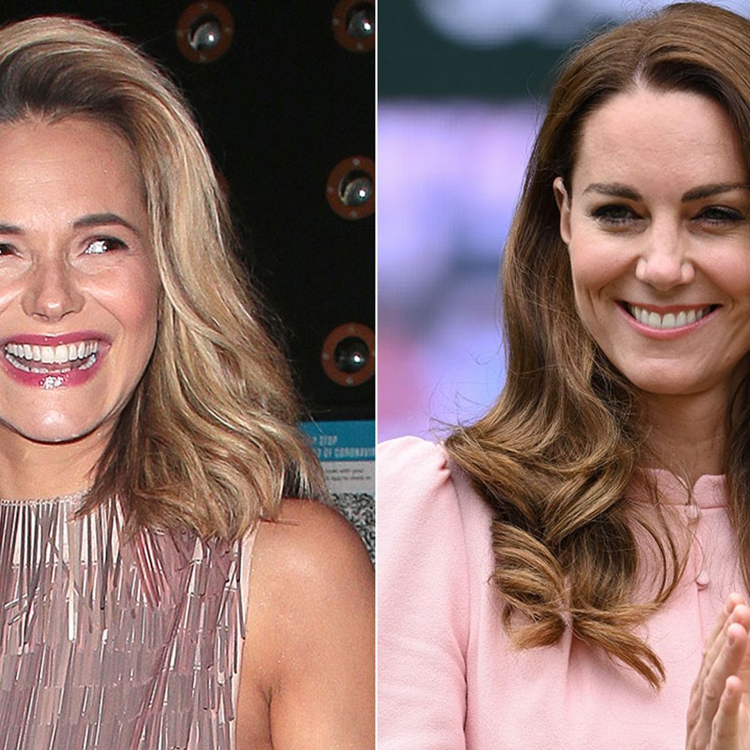 Kara Tointon completely transforms into Kate Middleton in The Windsors West End play