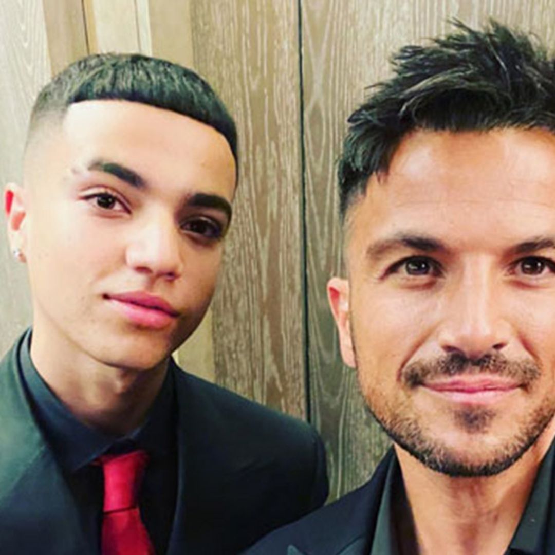 Peter Andre shares sweet holiday snap alongside son Junior - and they could be twins