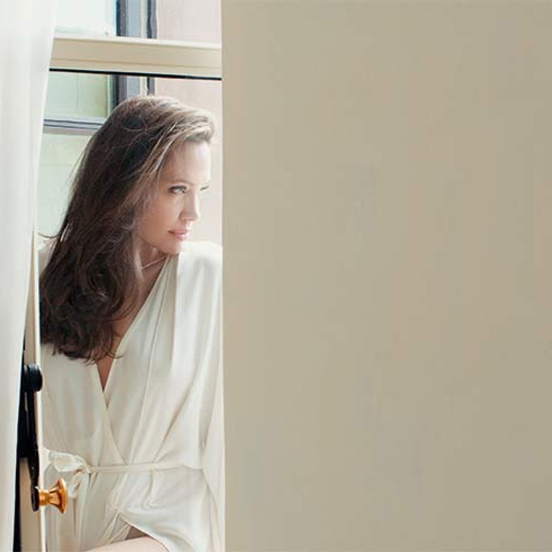 Angelina Jolie talks to HELLO! about her new film and role as the face of Mon Guerlain
