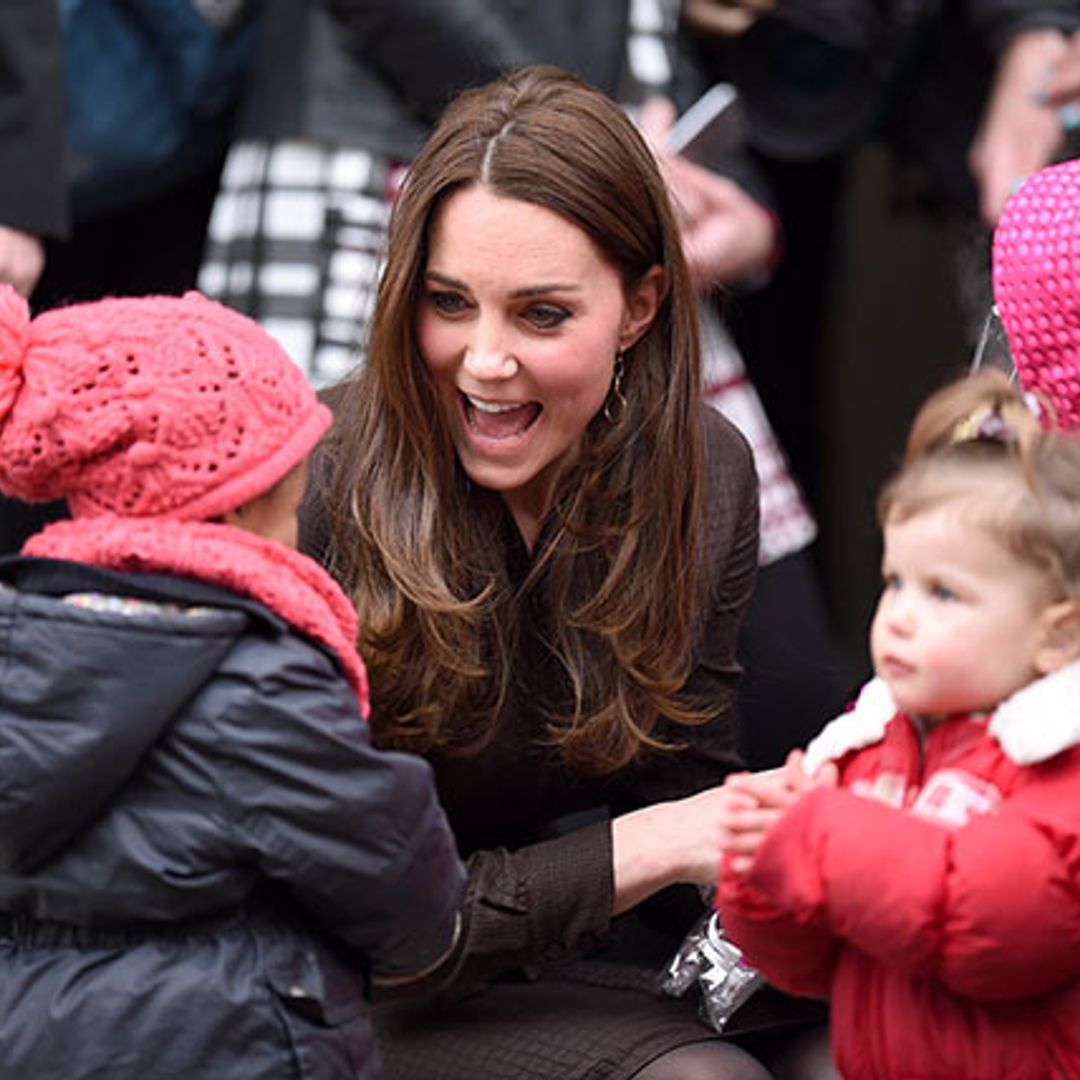 Duchess Kate supports foster carers at London charity