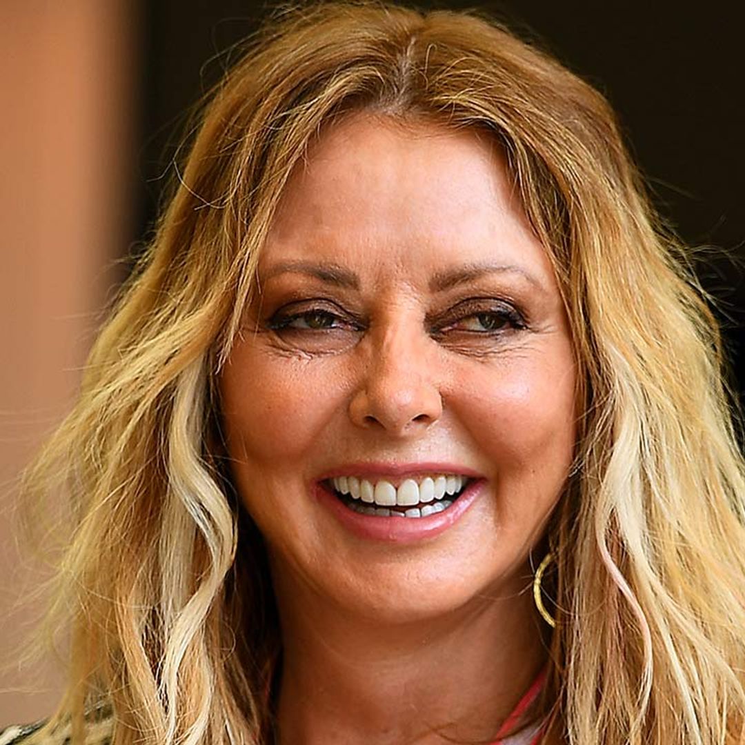Carol Vorderman wows in skin-tight leggings for quirky post-workout selfie