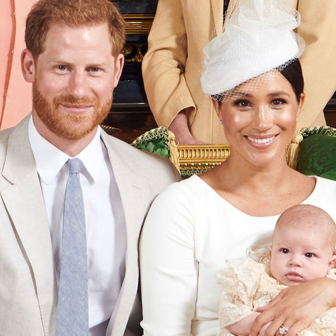 Baby Archie's official christening pictures pay sweet tribute to Princess Diana