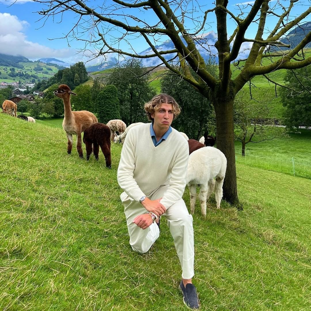 Gstaad Guy pictured in Andermatt