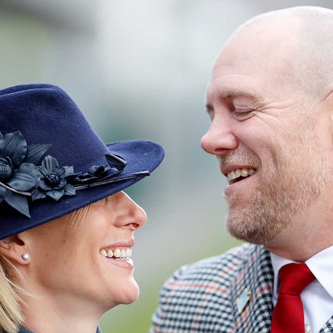 Mike Tindall rocks wife Zara's fascinator – and wait until you see Sue Cleaver's hilarious reaction