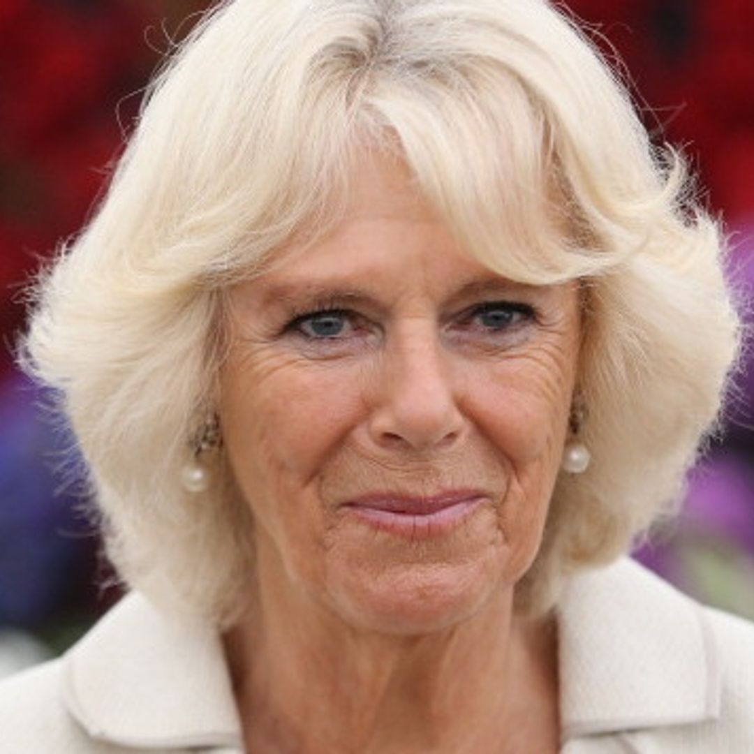 Camilla Parker Bowles shows off her green thumb at flower charity event