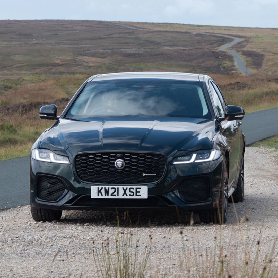 HELLO! Road Test: We test drive the Jaguar XF Saloon P250 on a staycation to the North Yorkshire moors