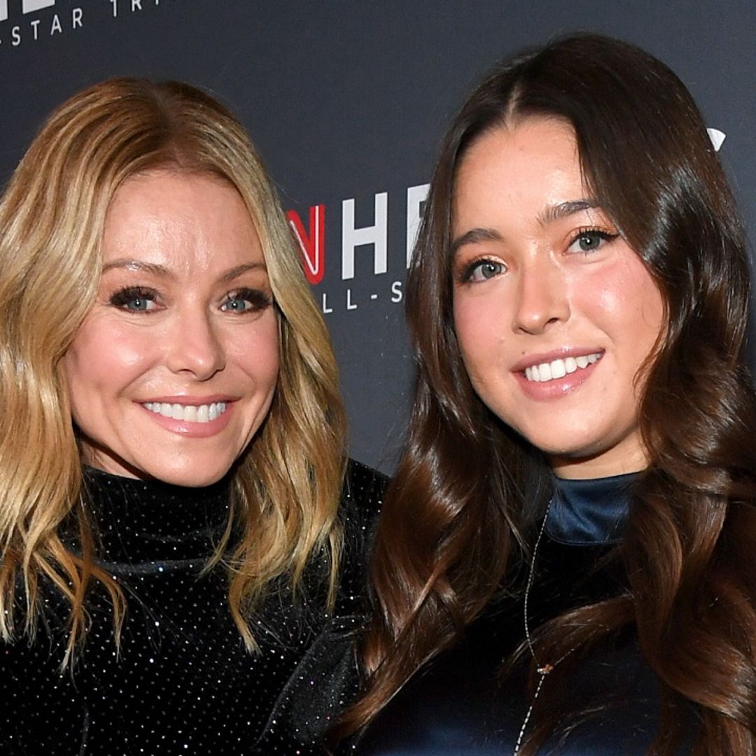 Kelly Ripa's daughter Lola sports skintight catsuit for Halloween look that grabs her mom's attention