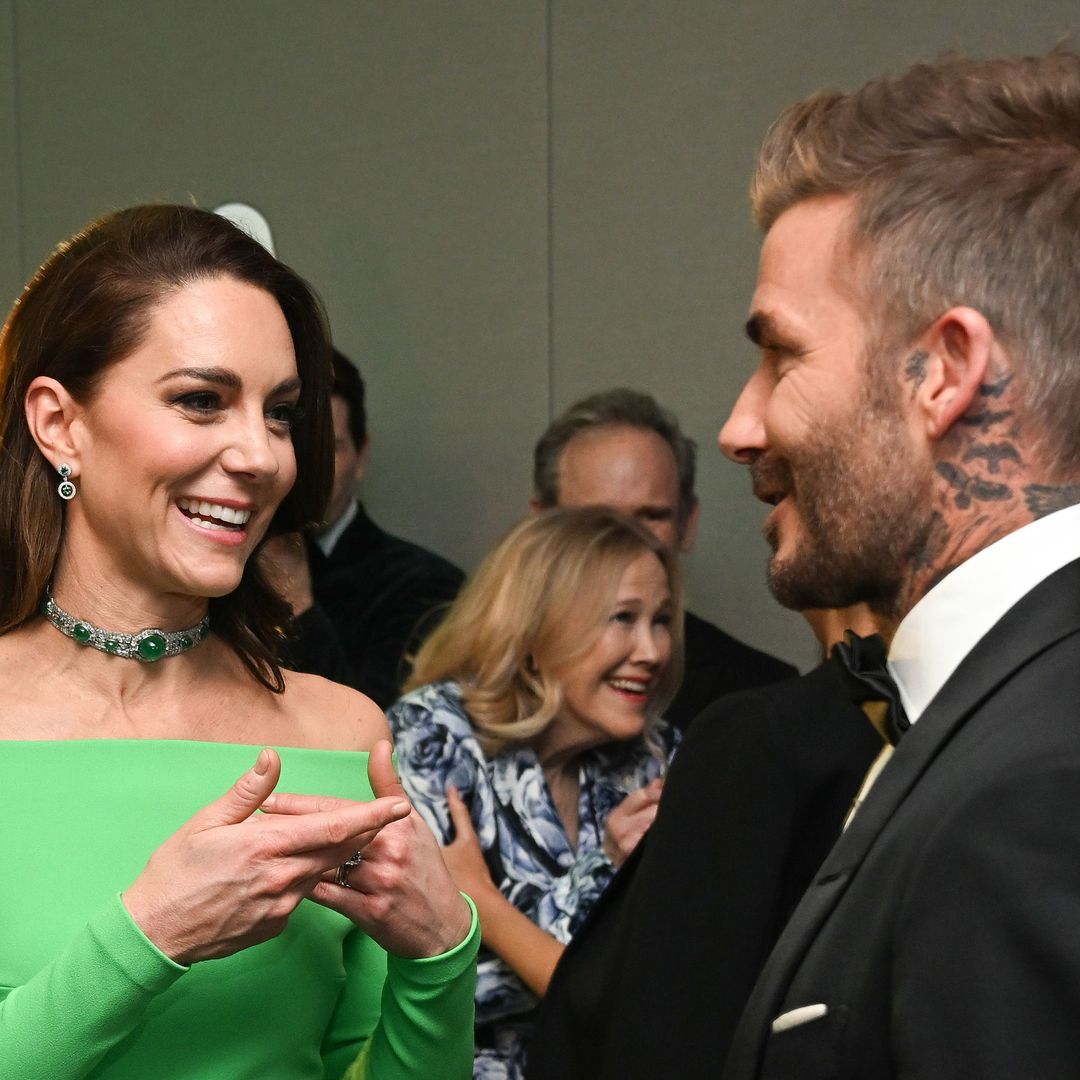 David Beckham follows in Princess Kate's lead with 'rewarding' project