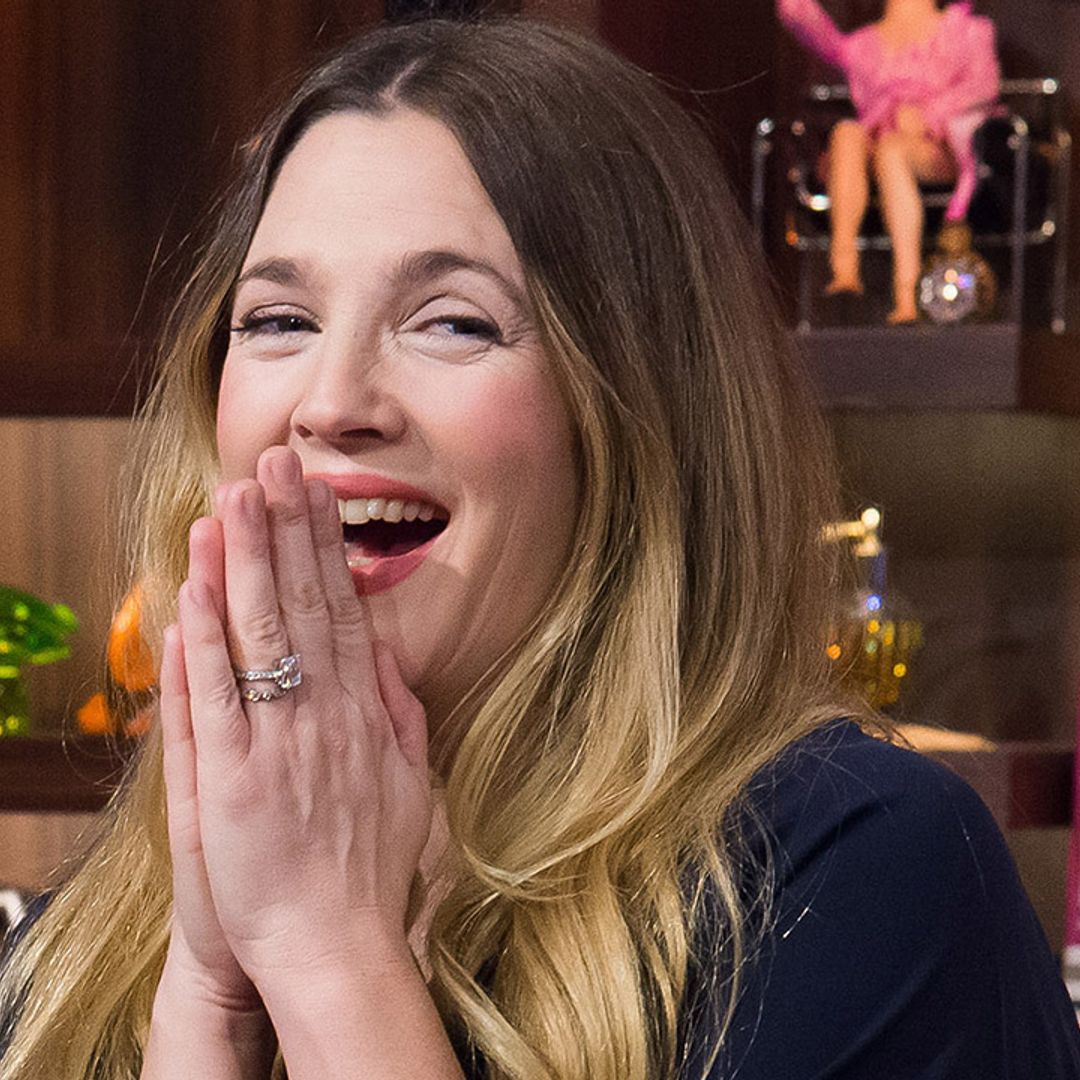 Drew Barrymore's impressive living room in 5.5million home is