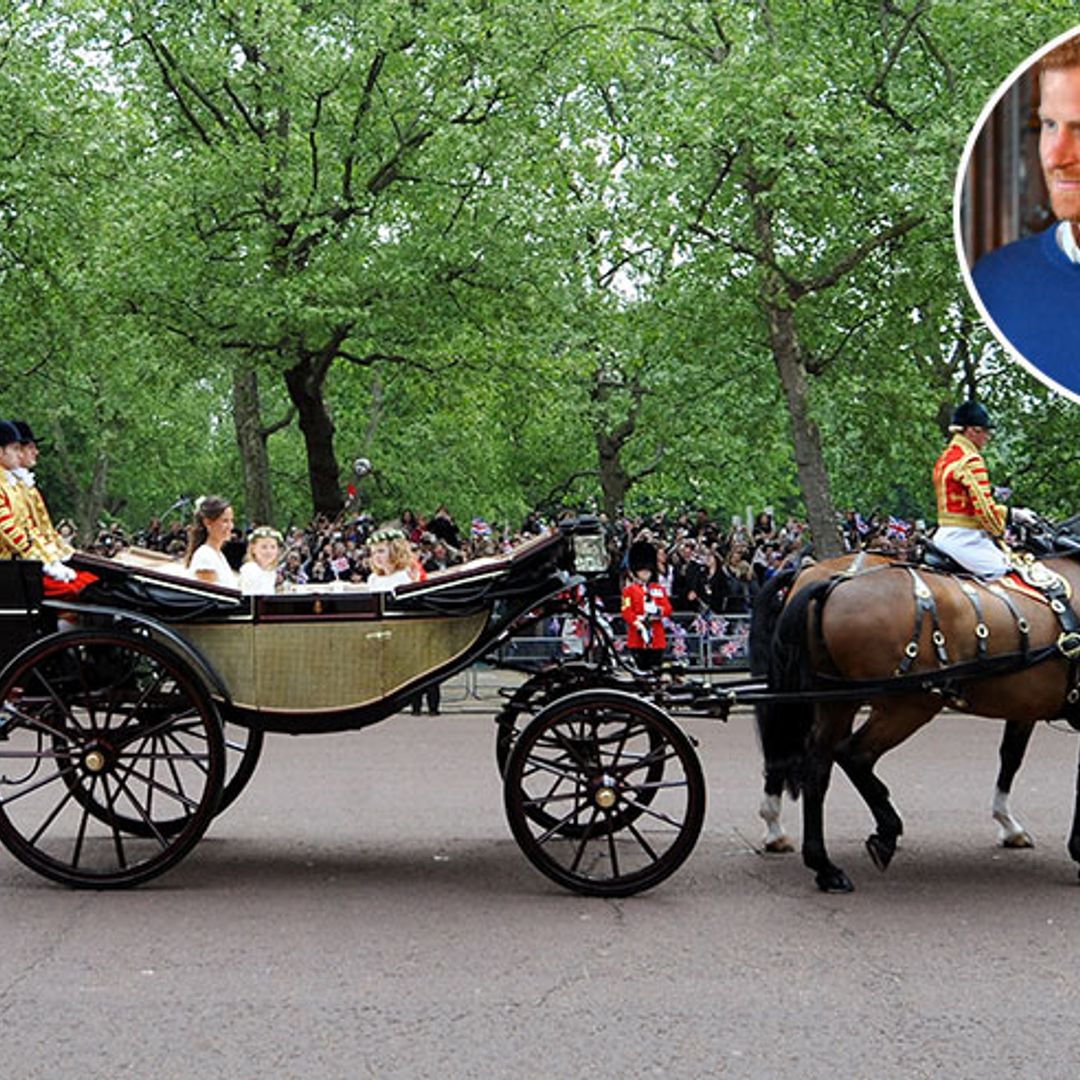 Royal wedding: Prince Harry and Meghan Markle to use carriage previously used by Pippa Middleton