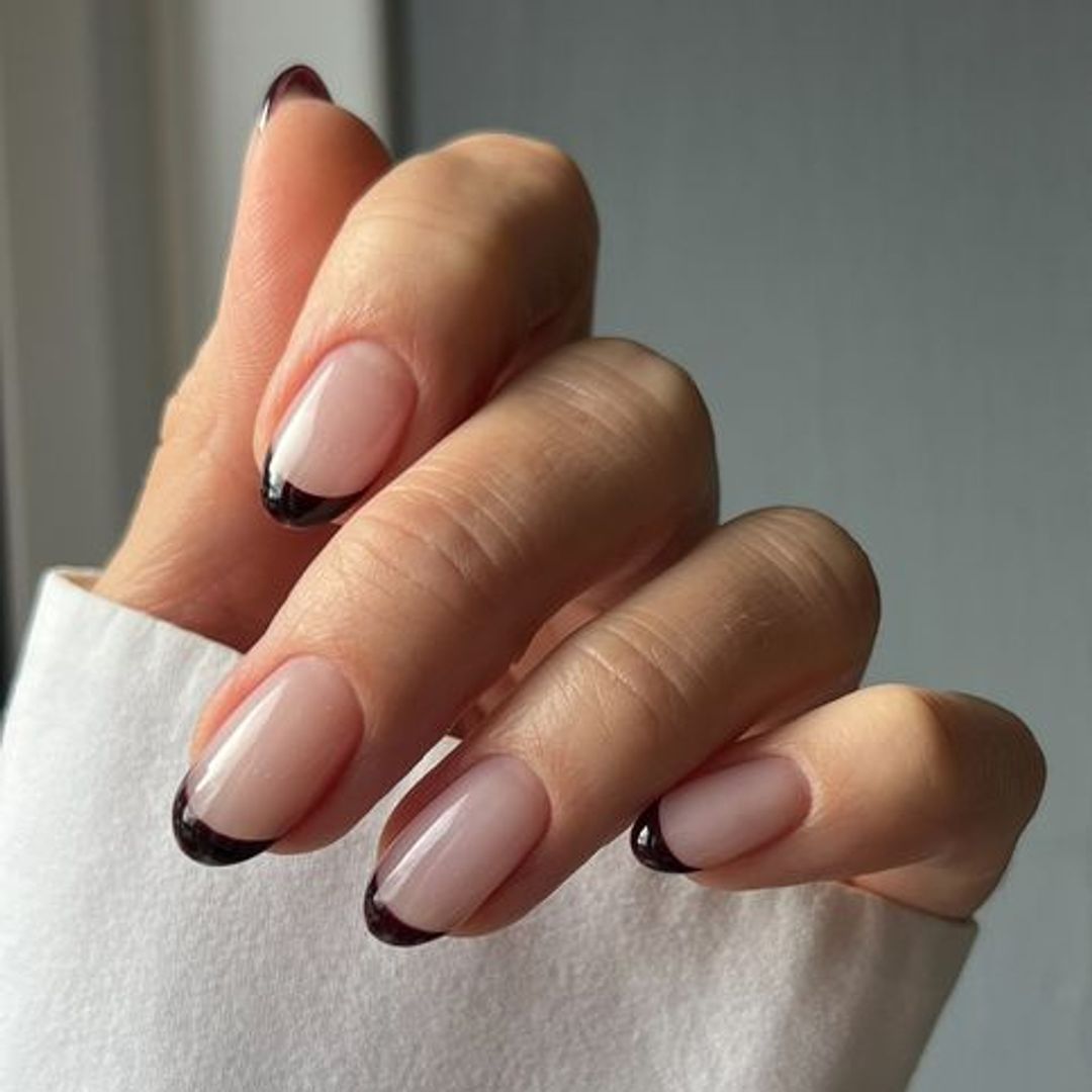 14 chic and unique French manicures: From metallic to chocolate brown