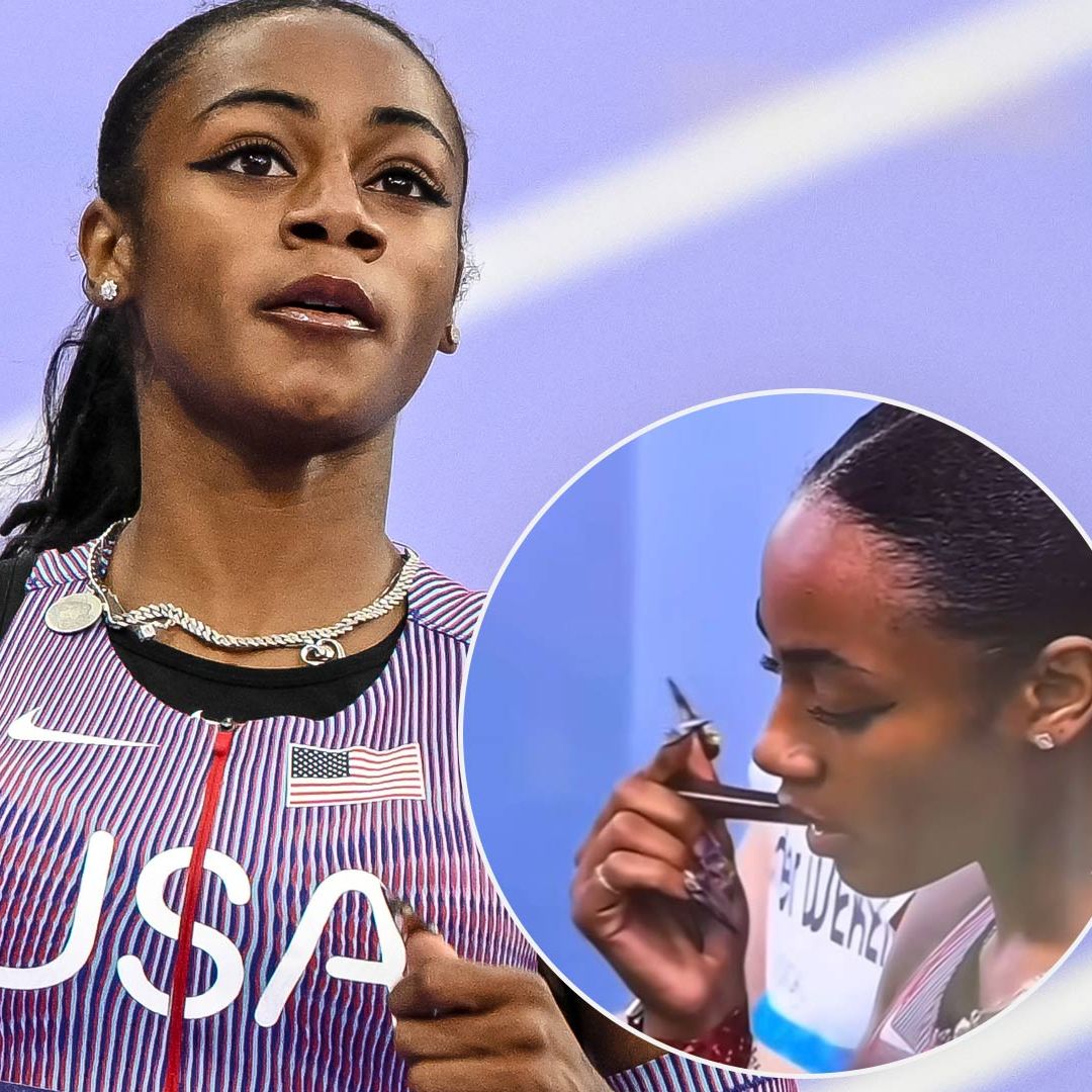 Sha'Carri Richardson's super glossy lipstick at the Olympics has been revealed