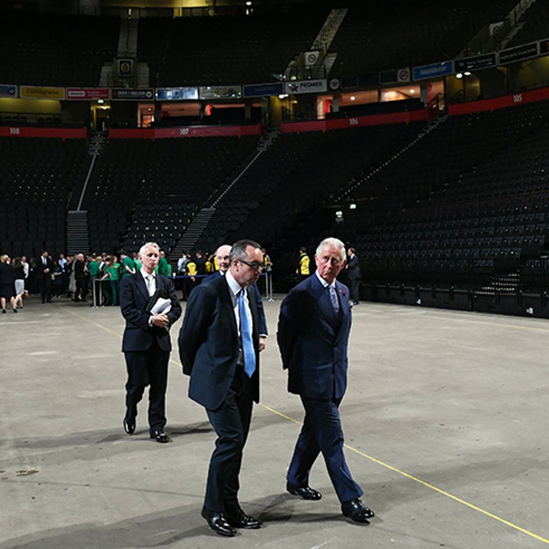 Prince Charles and Camilla return to Manchester Arena following terror attack