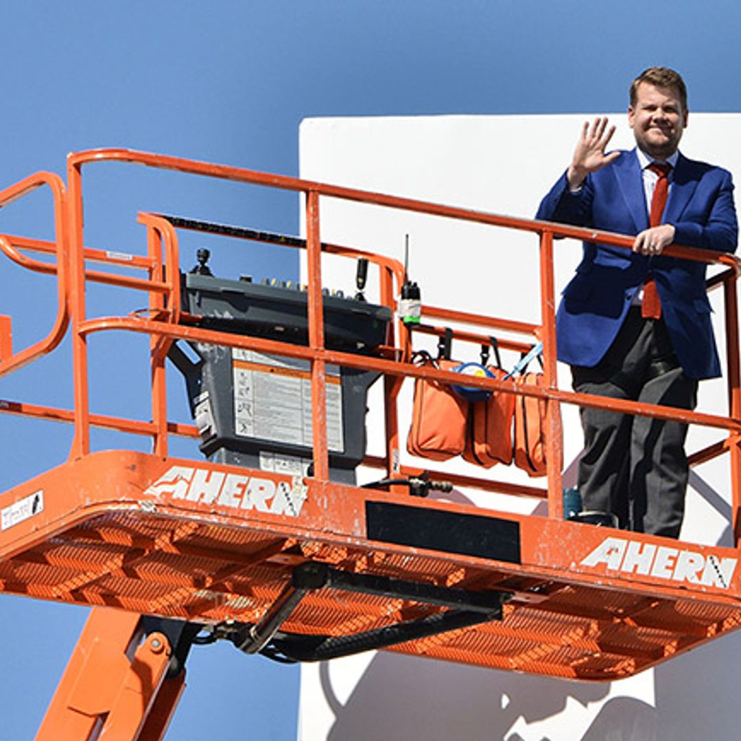 James Corden puts up his own billboard ahead of The Late Late Show debut