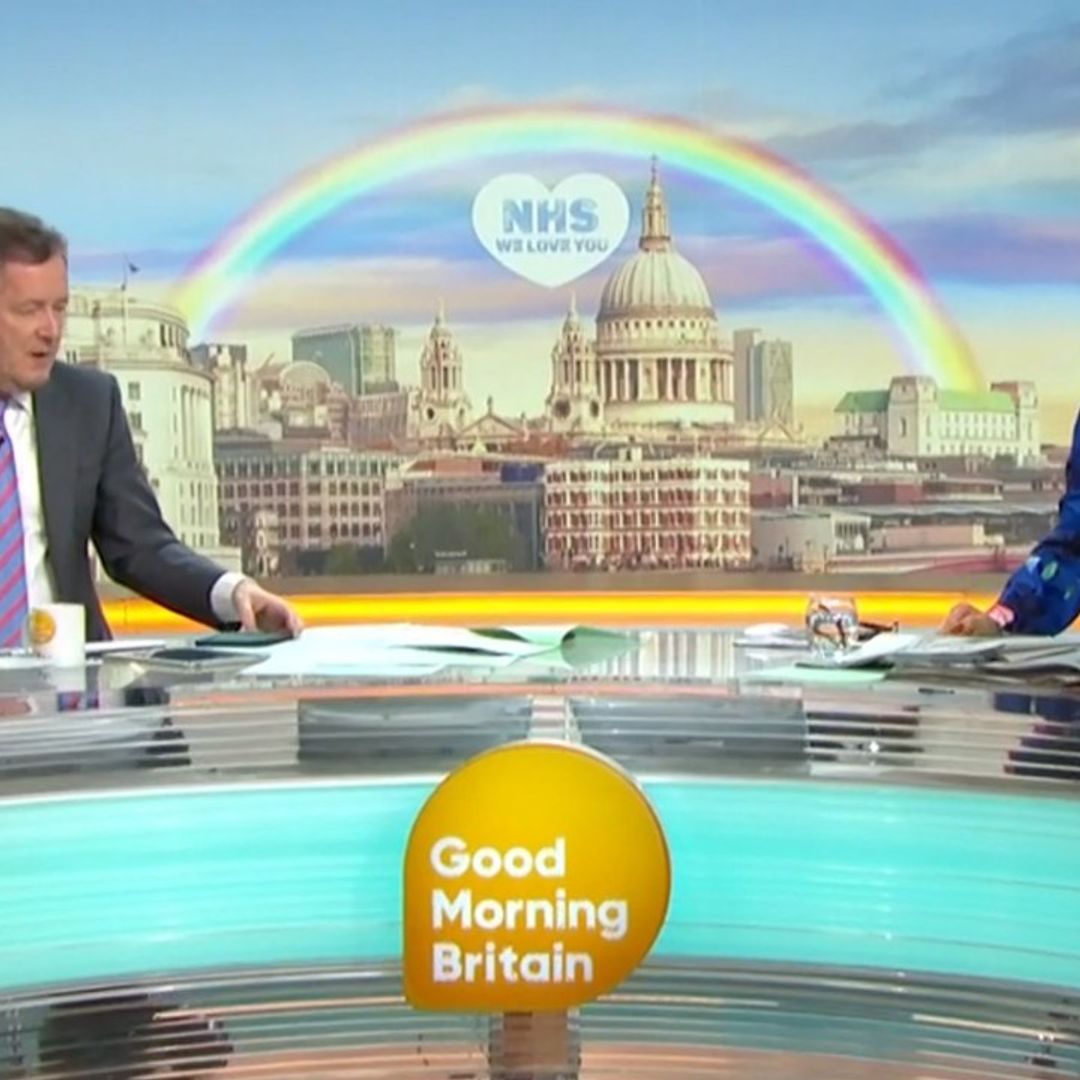 Piers Morgan makes autocue gaff on Good Morning Britain - watch