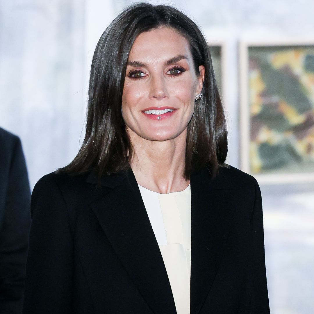 Queen Letizia of Spain looks effortlessly cool in unexpected androgynous look