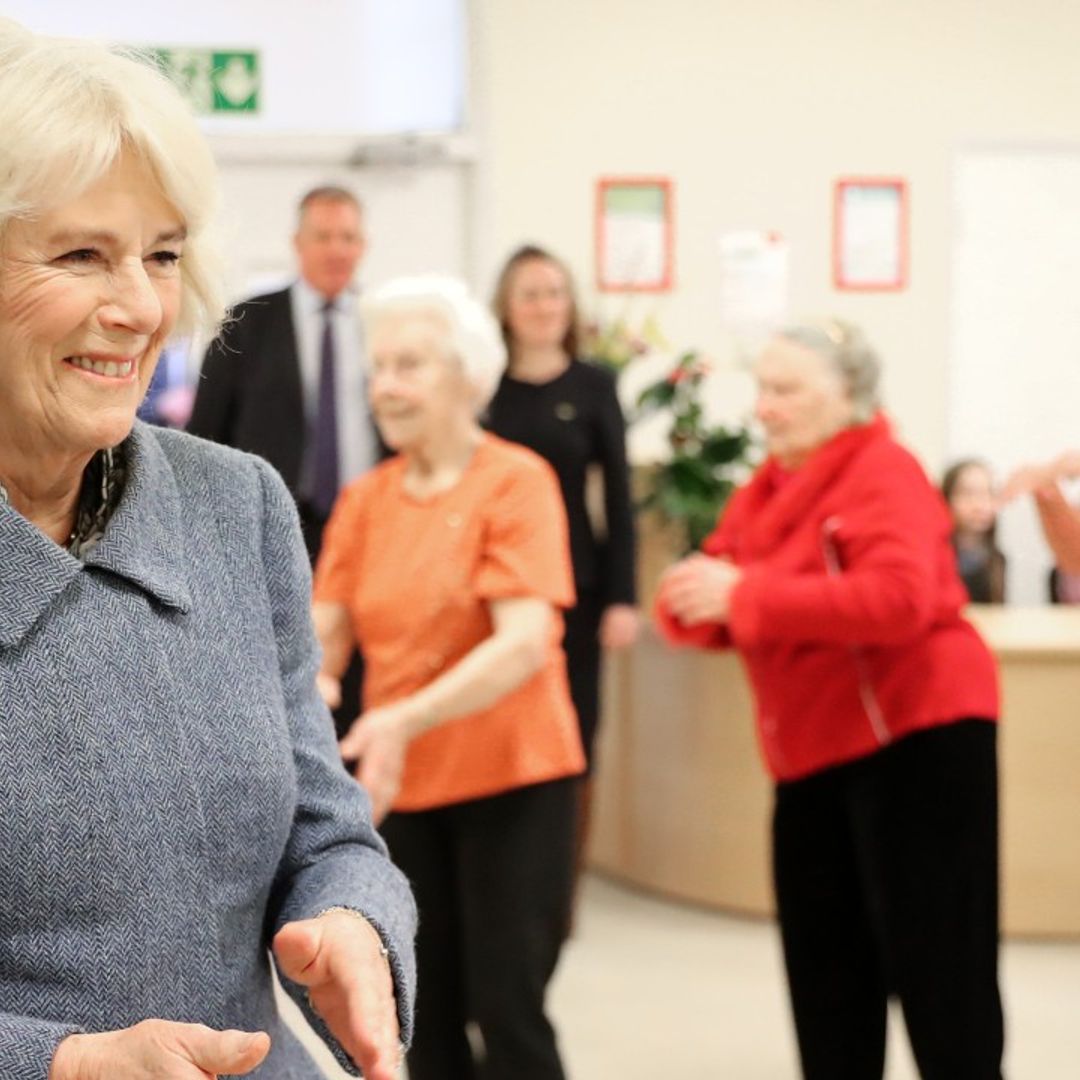 The Duchess of Cornwall shows off dance moves during new engagement – see video