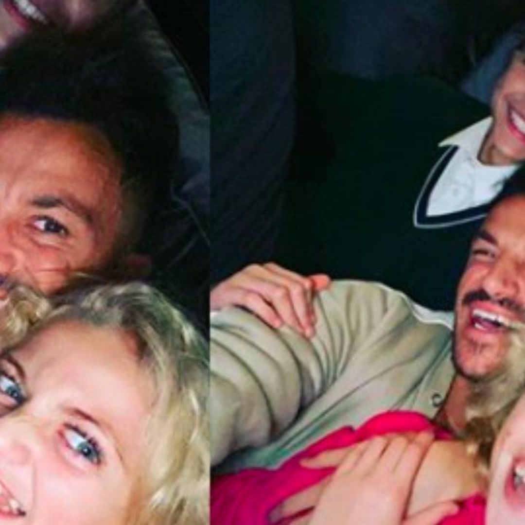 Peter Andre shares sweet family video of all four of his children during skiing holiday