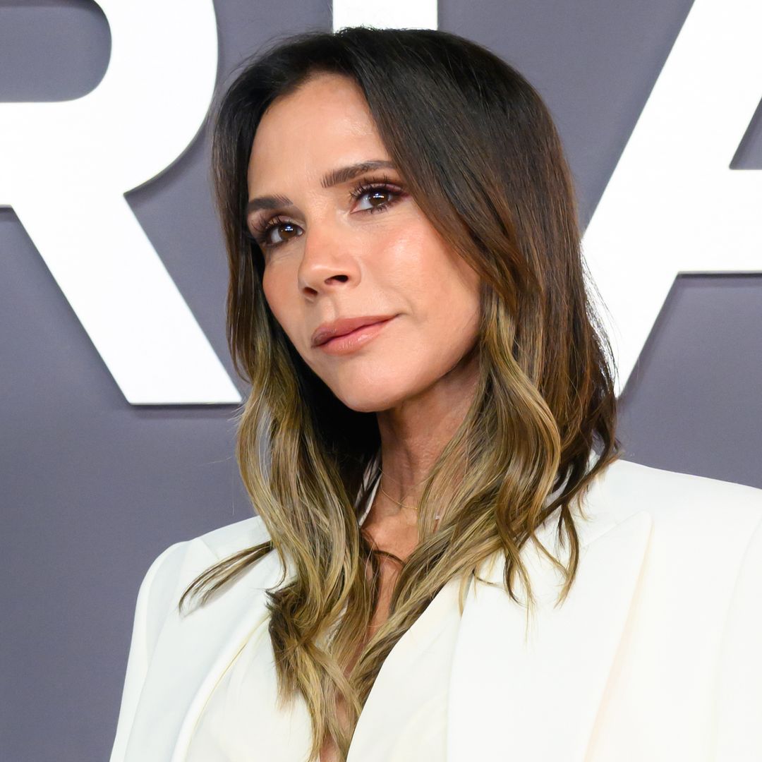 Victoria Beckham dons dusty pink for New York date with David