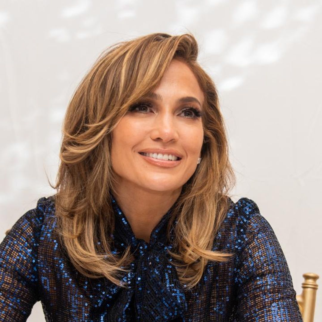 Jennifer Lopez ditches hair extensions and reveals natural curly hair during lockdown