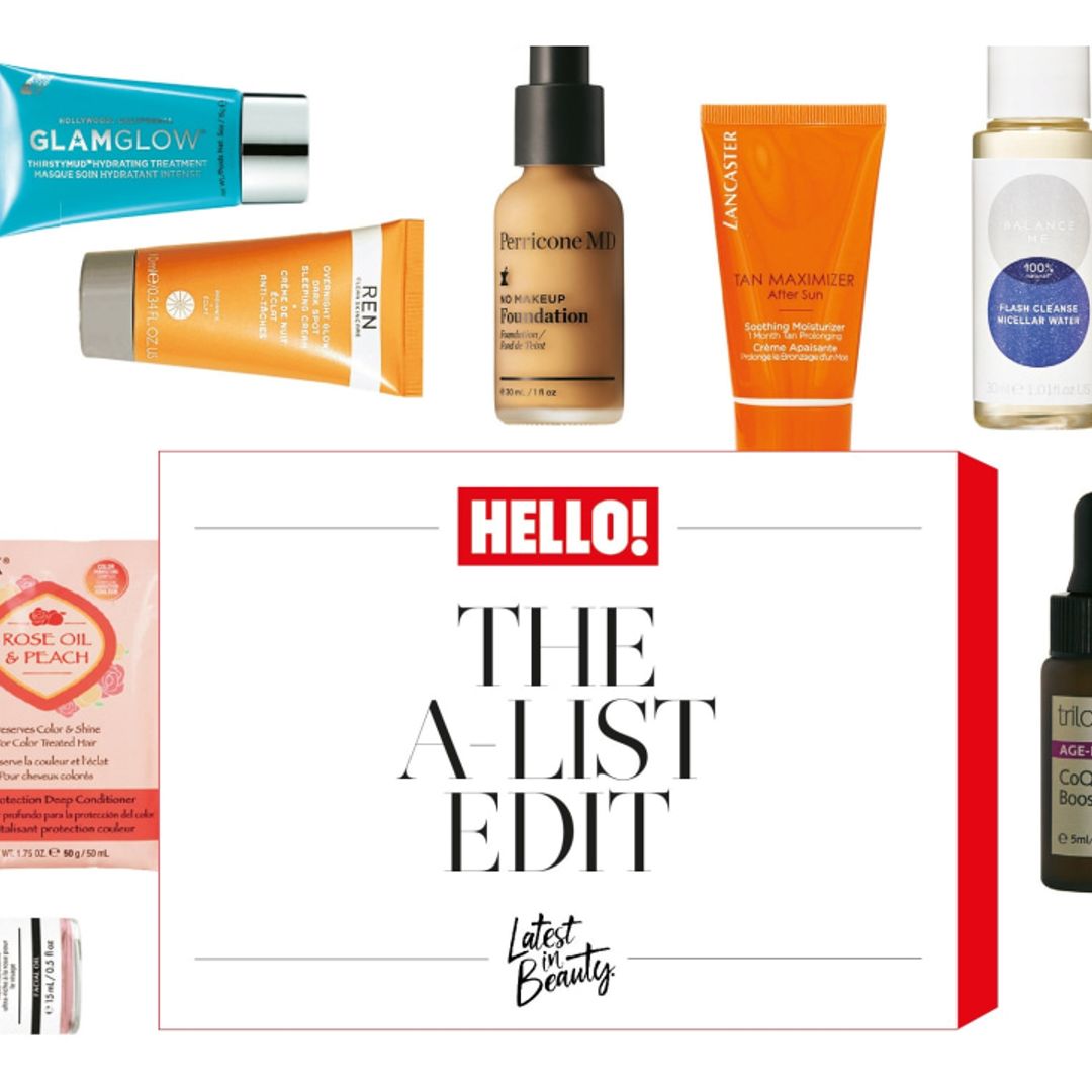Get over £137 worth of beauty products with HELLO!'s new A-List Edit Beauty Box