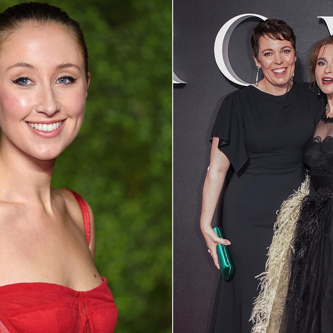 Erin Doherty steals the show at The Crown premiere with her festive red gown of dreams