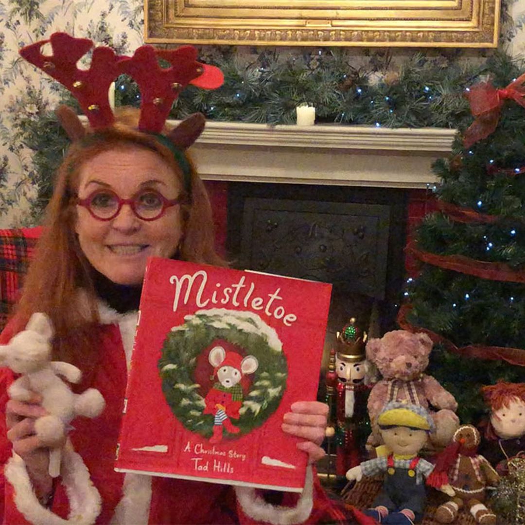 Sarah Ferguson transforms home into Christmas grotto – watch the festive clip