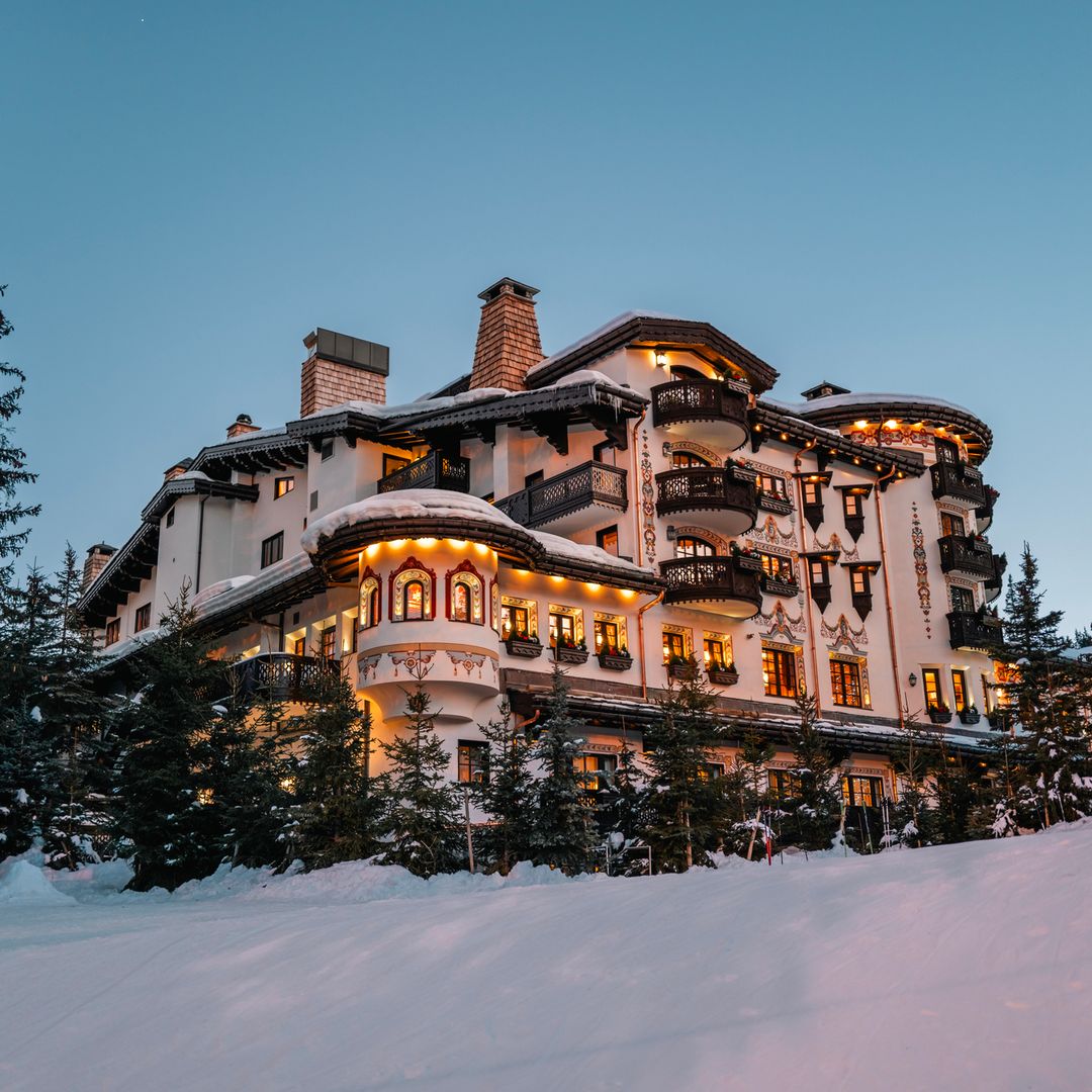 I went to the winter playground of the rich and famous – and was treated like
royalty
