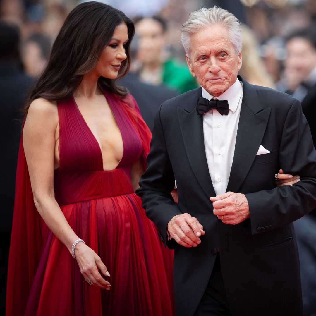 Michael Douglas and Catherine Zeta-Jones turn heads during lunch date in Montecito - see photos