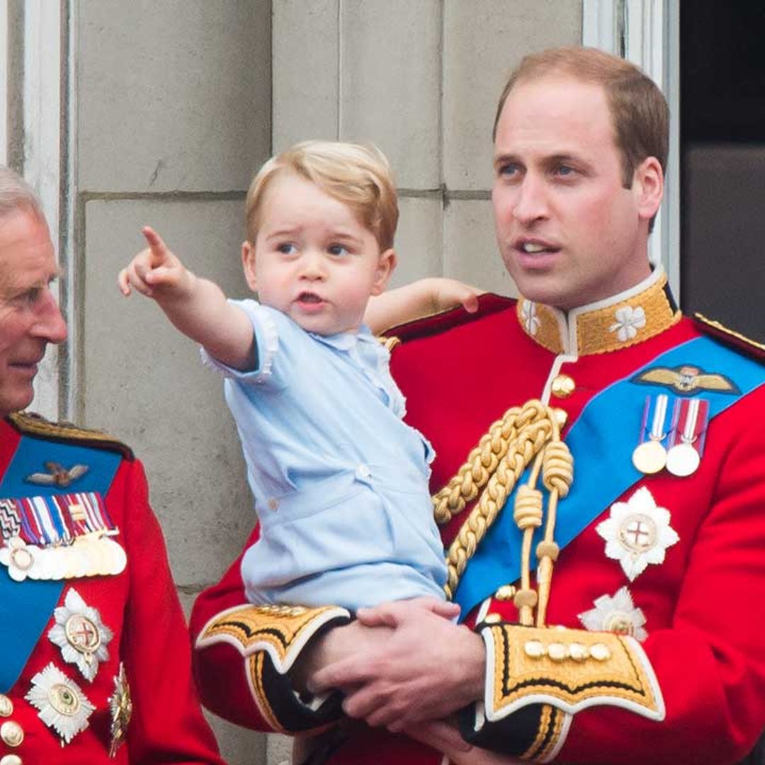 Prince Charles has the sweetest picture of Prince George on display at home