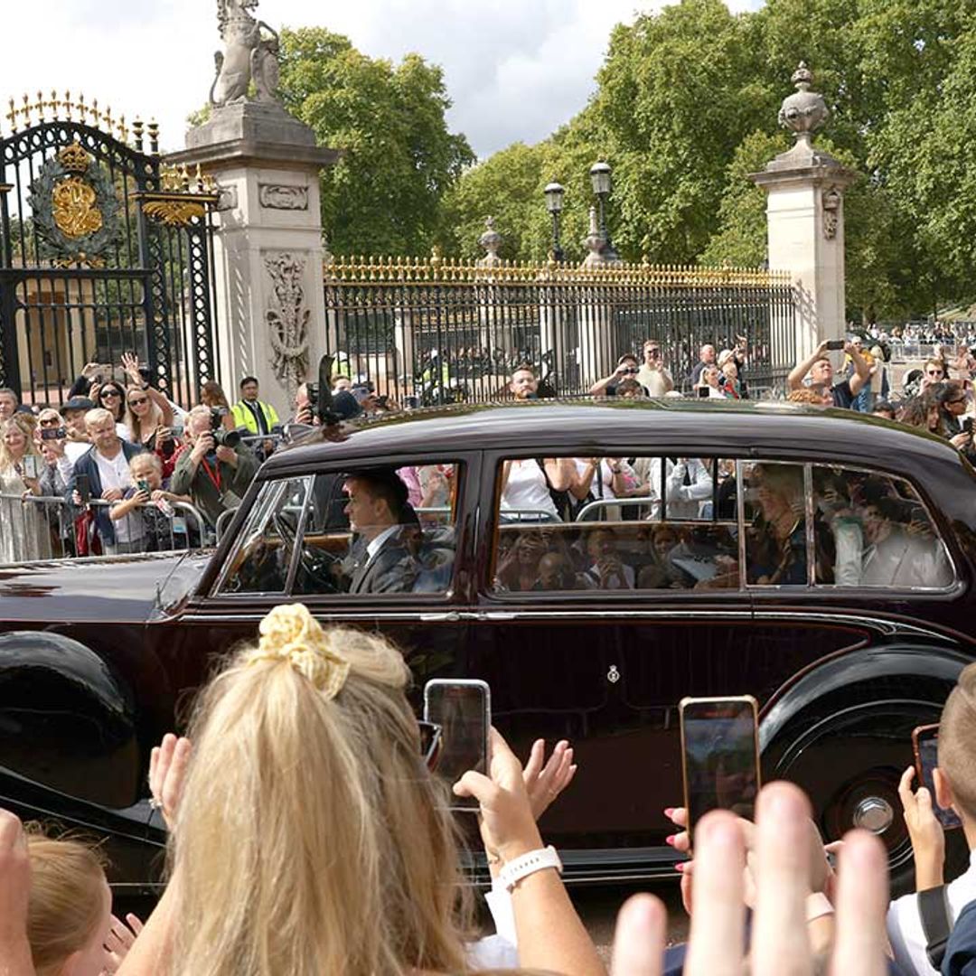 King Charles overwhelmed with emotion as huge crowds gather