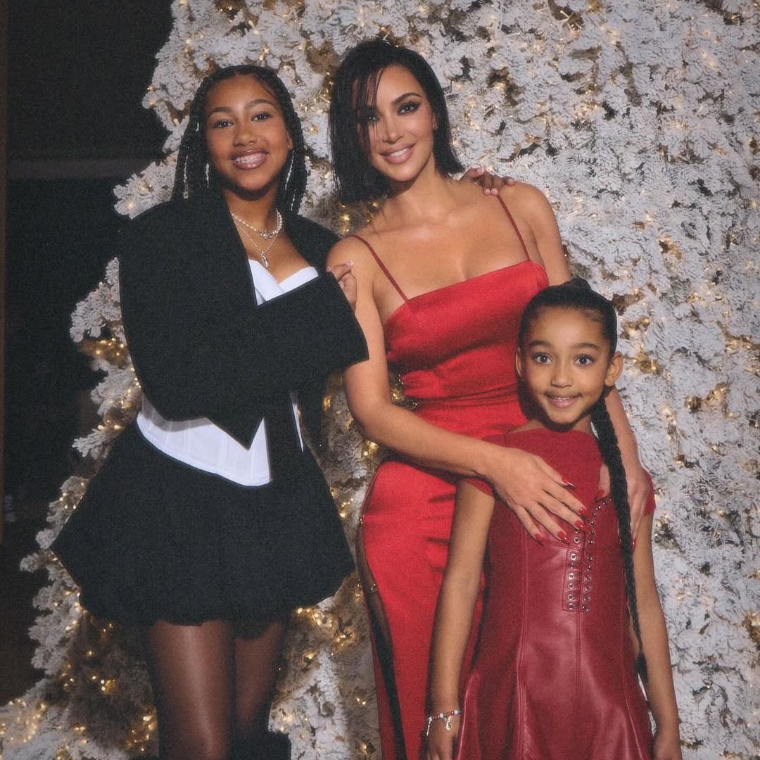 Kim Kardashian's daughter Chicago steals the show in family photos