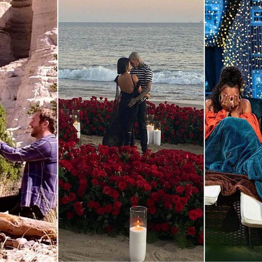 22 celebrity proposals that are too romantic for words: Kourtney Kardashian, Katy Perry & more