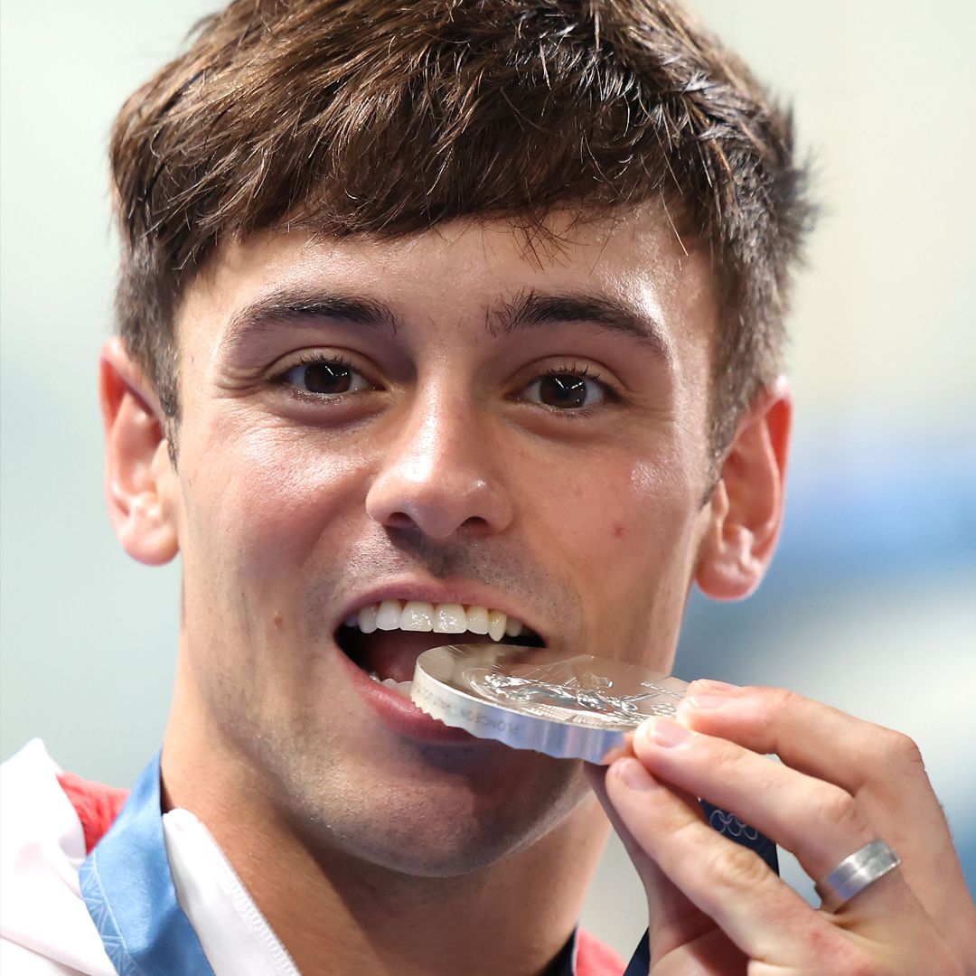 Meet Tom Daley's two lookalike sons Robbie and Phoenix who stole the show at the 2024 Olympics