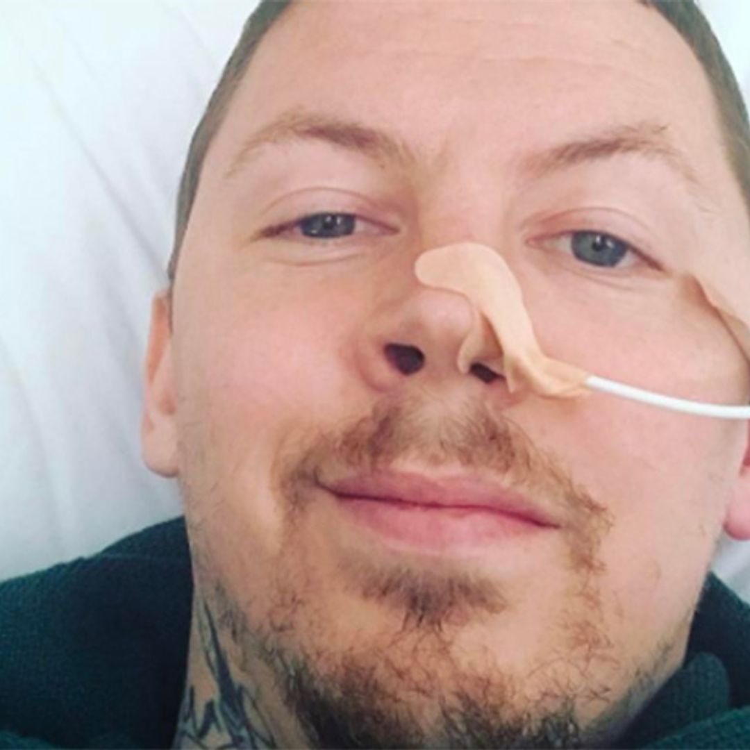 Professor Green suffers pneumonia and partially collapsed lung after allergic reaction