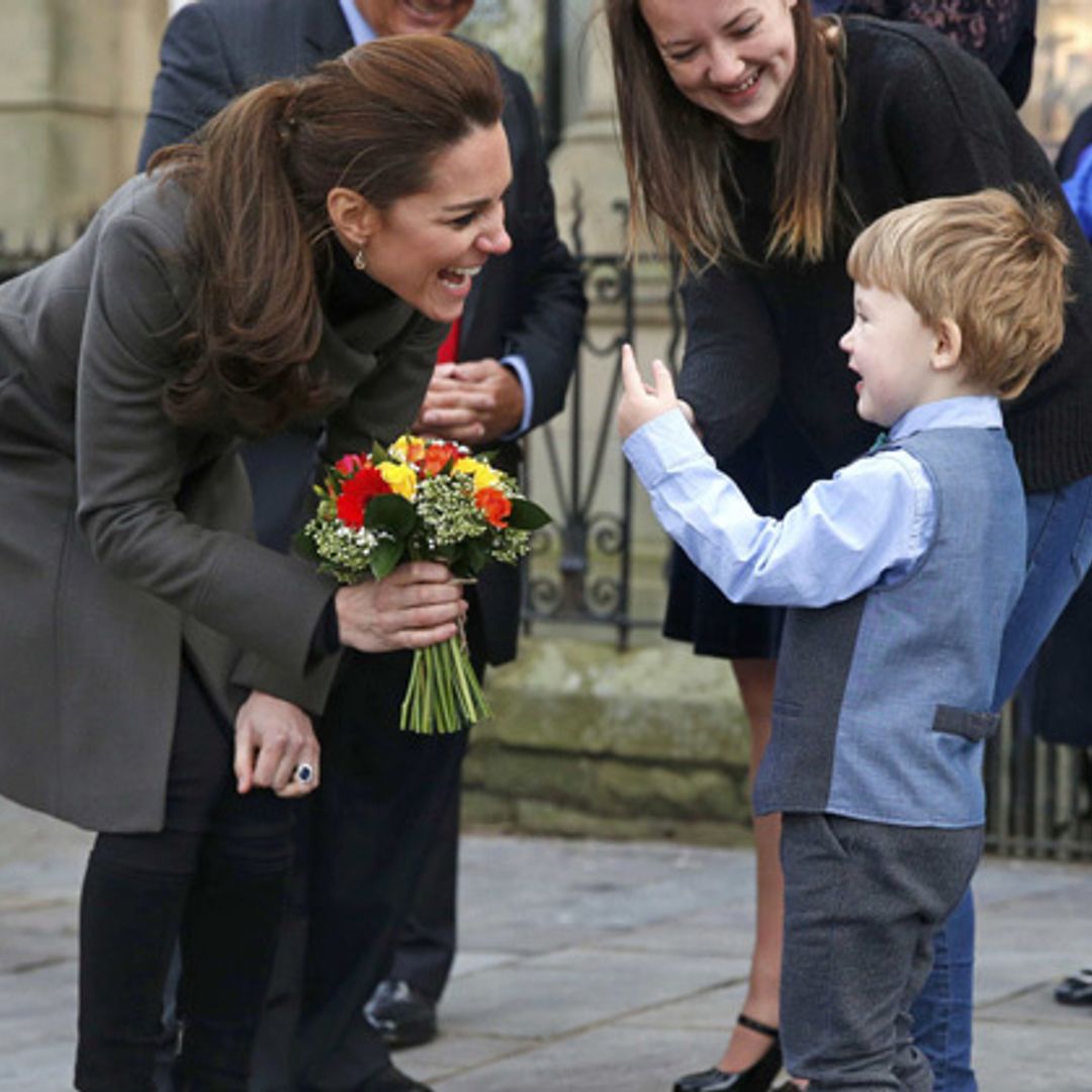 Prince William and Kate Middleton return to Wales