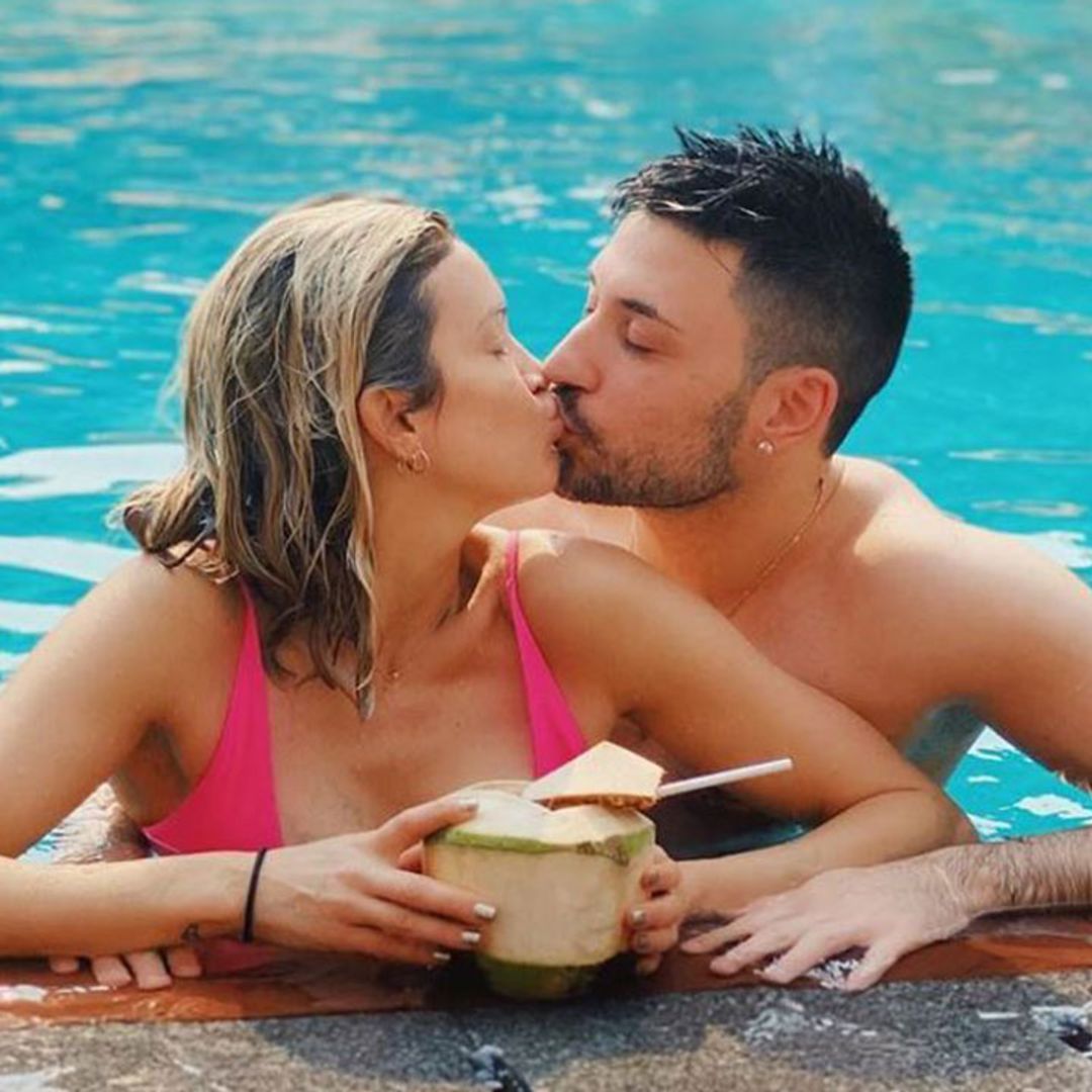 Strictly's Giovanni Pernice shares sweet kissing photo with Ashley Roberts after celebrating first anniversary
