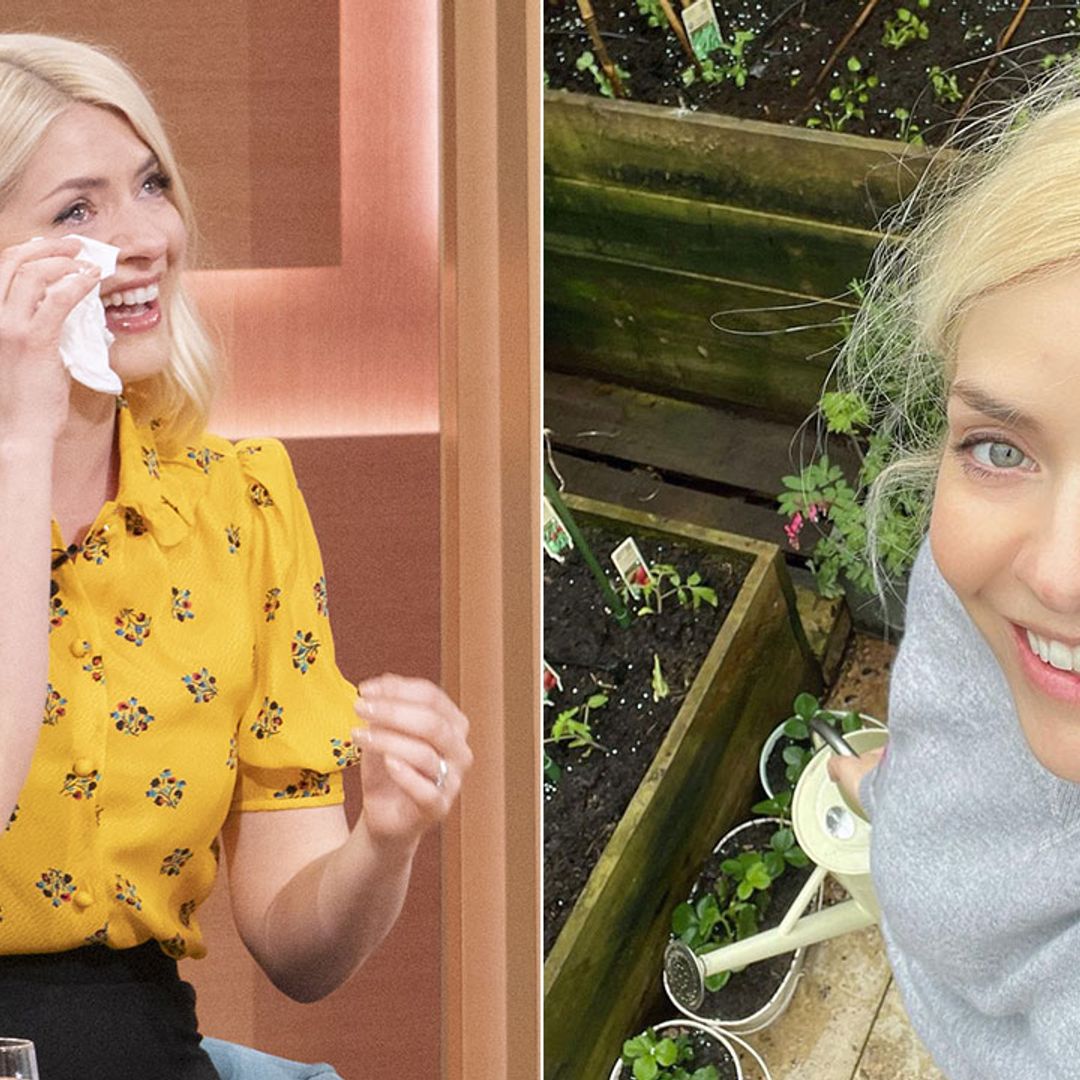 Holly Willoughby shares glimpse inside vegetable patch after 'embarrassing' gardening error