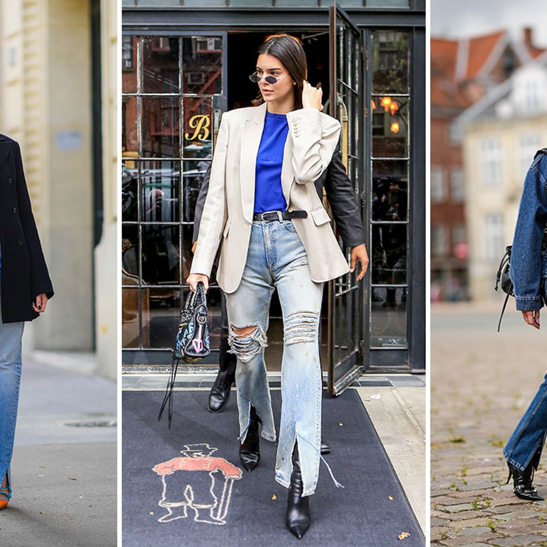 How to style side-split jeans