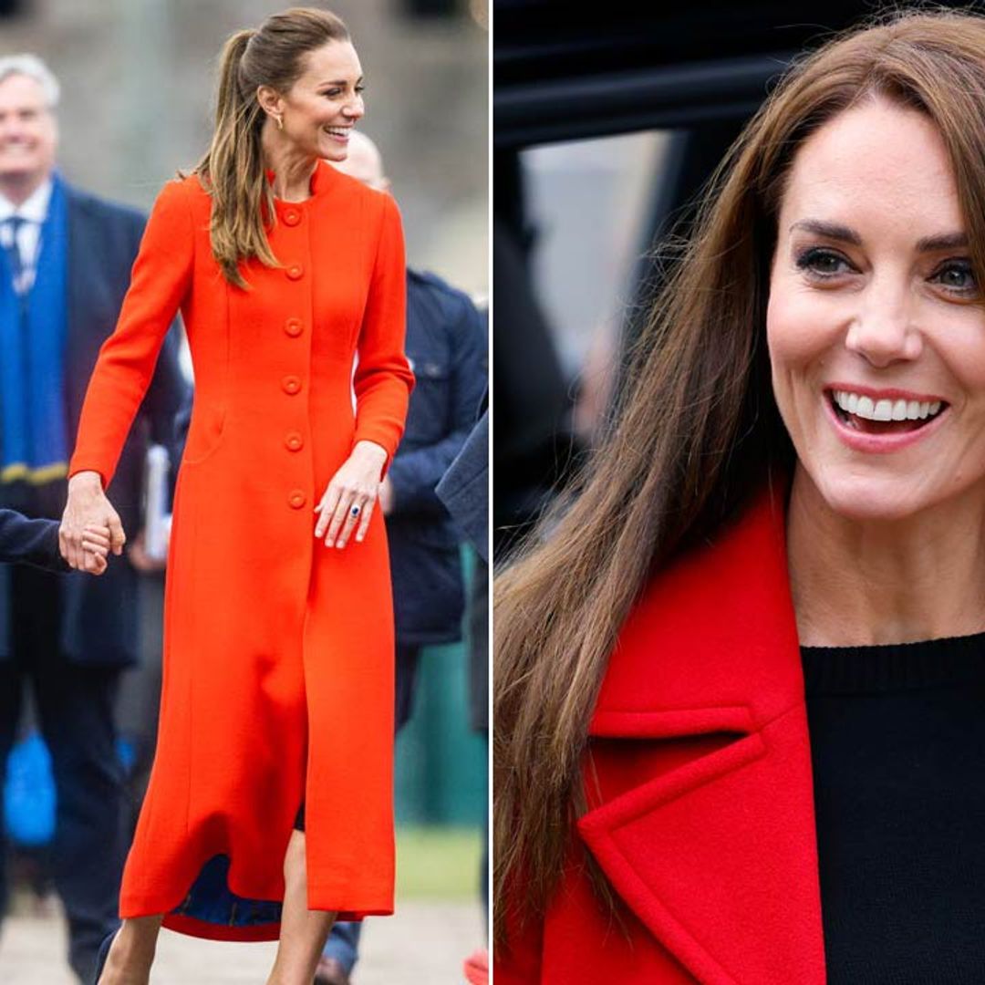 Why Princess Kate wears red for significant moments