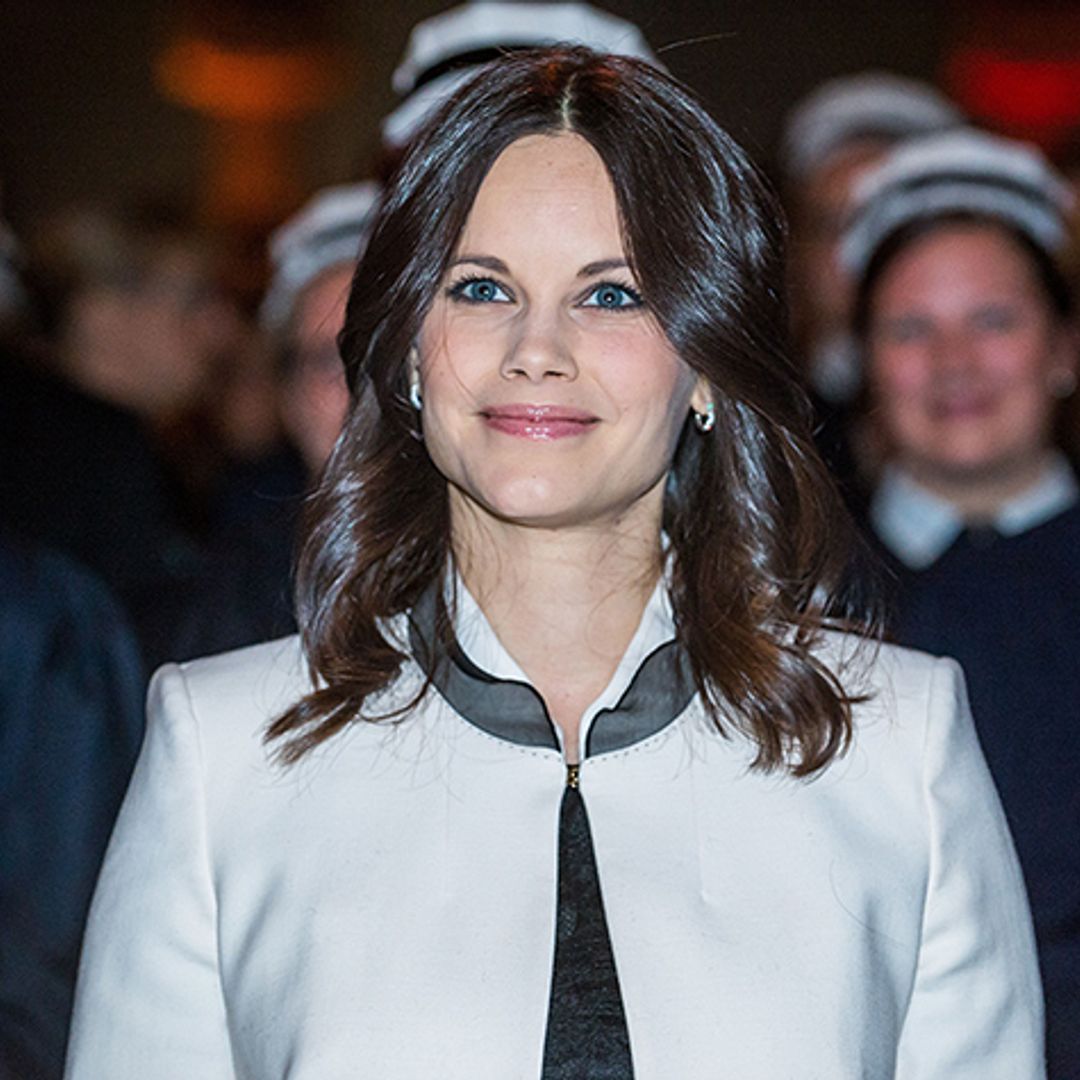 Princess Sofia of Sweden is bumping along nicely in her first pregnancy