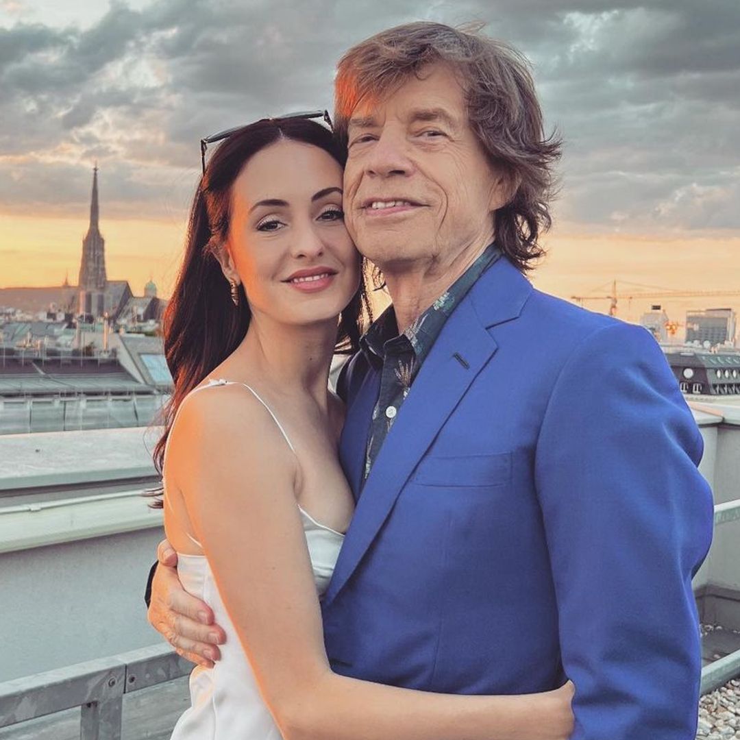 Mick Jagger, 81, pictured with rarely-seen girlfriend, 37, and son, 8, at the Olympics