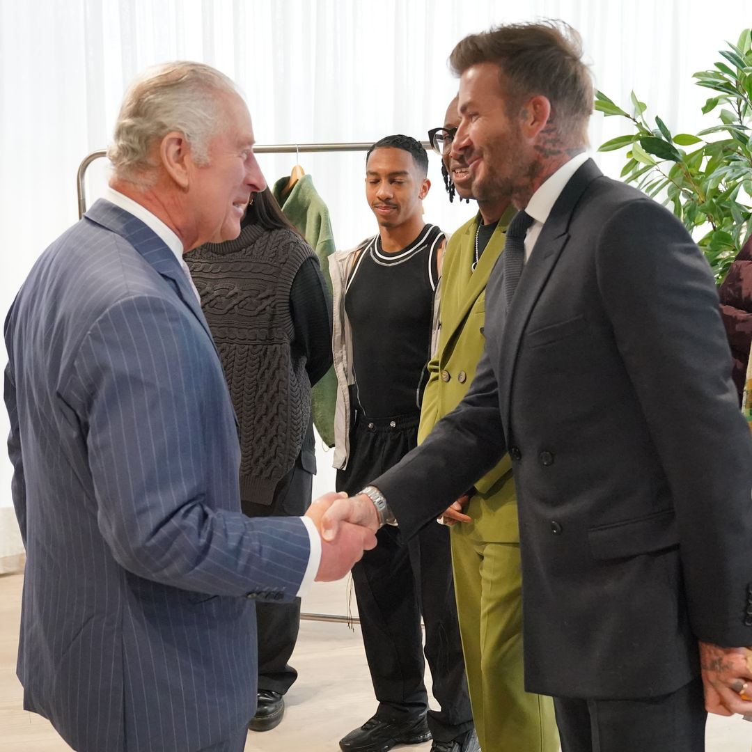 WATCH: King Charles's surprising reaction to David Beckham's gift