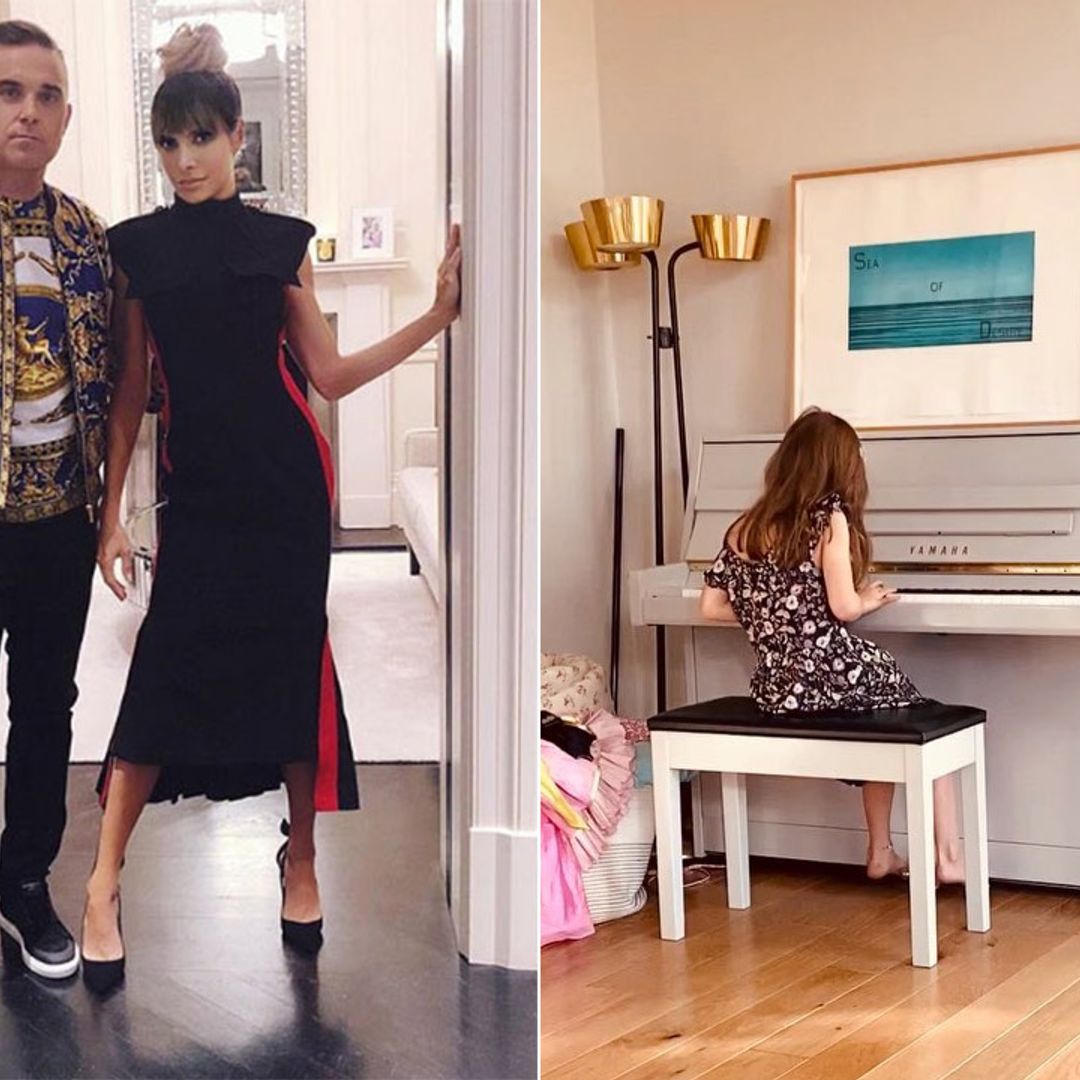 Robbie Williams' wife Ayda Field shares a look inside their stunning Los Angeles living room